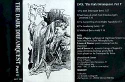 Evol (ITA) : The Dark Dreamquest Part I